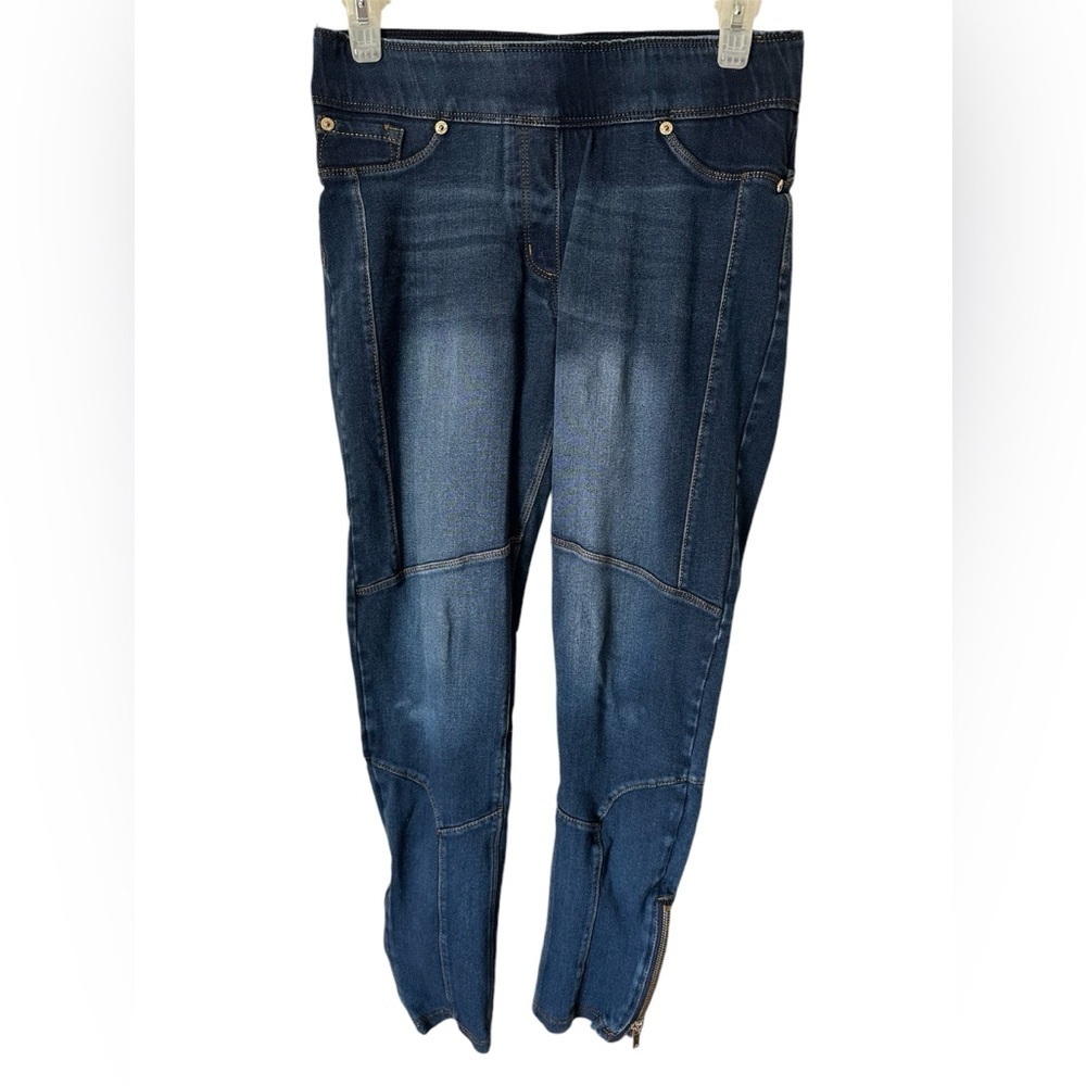 Nygard Luxe women's denim Jeggings Blue size 6 - 8 tummy control high rise
